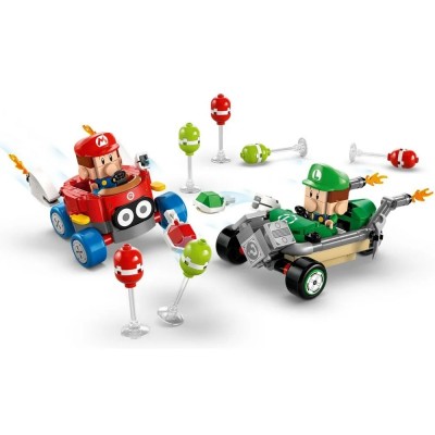 Конструктор LEGO Super Mario Mario Kart – Baby Mario vs. Baby Luigi