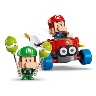 Конструктор LEGO Super Mario Mario Kart – Baby Mario vs. Baby Luigi