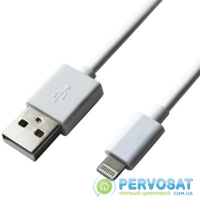 Дата кабель USB 2.0 AM to Lightning 1.0m White Grand-X (PL01CW)