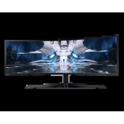 Монітор QLED 48.7" Samsung  Odyssey G9 S49AG950N HDMI, 2xDP, USB, VA, 5120x1440, 32:9, 240Hz, 1ms, HDR, CURVED