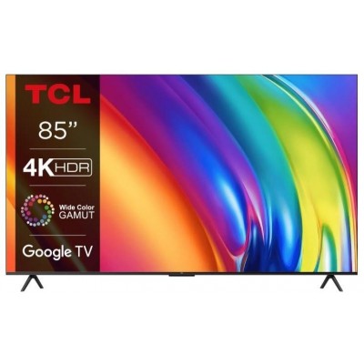 Телевізор 85&quot; TCL LED 4K 60Hz Smart Google TV Black