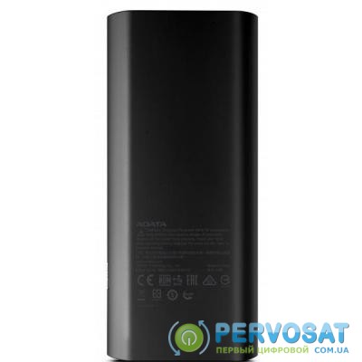 Батарея универсальная ADATA P12500D 12500mAh Black (AP12500D-DGT-5V-CBK)