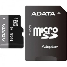 Карта пам'яті ADATA 16GB microSD class 10 UHS-I (AUSDH16GUICL10-RA1) Карта пам'яті ADATA 16GB microSD class 10 UHS-I (AUSDH16GUICL10-RA1)