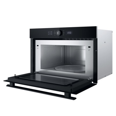 Мікрохвильова піч Whirlpool вбудована, 31л, електронне упр., 1000Вт, гриль, дисплей, чорний