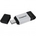 USB флеш накопитель Kingston 128GB DataTraveler 80 USB 3.2/Type-C (DT80/128GB)