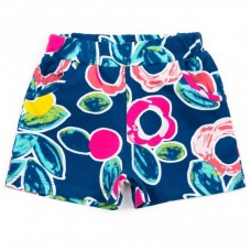 Шорти Lovetti трикотажные с цветами (8157-122G-blue) Шорти Lovetti трикотажные с цветами (8157-122G-blue)