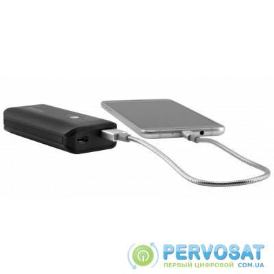 Дата кабель USB 2.0 AM to Micro 5P 0.3m silver Verbatim (48865)