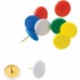 Кнопки BUROMAX colorful, 100шт (BM.5176)