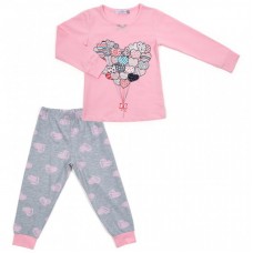 Піжама Matilda з сердечками (12101-2-128G-pink) Піжама Matilda з сердечками (12101-2-128G-pink)