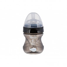 Дитяча Антиколікова пляшечка Nuvita NV6012 Mimic Cool 150мл чорна