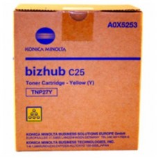 Тонер Konica Minolta TNP-27 yellow (6k) для C25 (A0X5253) Тонер Konica Minolta TNP-27 yellow (6k) для C25 (A0X5253)