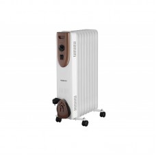 Обігрівач оливний ARDESTO, 20м2, 2000Вт, мех. упр-ння, 9 секцій, білий Обігрівач оливний ARDESTO, 20м2, 2000Вт, мех. упр-ння, 9 секцій, білий