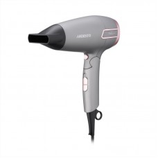 Фен Ardesto Pink Touch, 2000Вт, 2 швидкості, 2 темп.режими, складана ручка, сірий+рожевий Фен Ardesto Pink Touch, 2000Вт, 2 швидкості, 2 темп.режими, складана ручка, сірий+рожевий