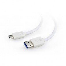 Дата кабель USB 3.0 AM to Type-C 1.0m Cablexpert (CCP-USB3-AMCM-1M-W) Дата кабель USB 3.0 AM to Type-C 1.0m Cablexpert (CCP-USB3-AMCM-1M-W)