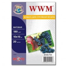 Папір WWM 10x15 (M180.F20) Папір WWM 10x15 (M180.F20)