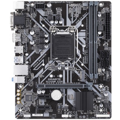 Материнська плата GIGABYTE H310M_S2H s1151 H310 2xDDR4 HDMI-DVI-VGA mATX