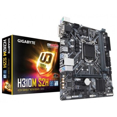 Материнська плата GIGABYTE H310M_S2H s1151 H310 2xDDR4 HDMI-DVI-VGA mATX