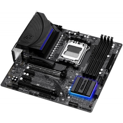 Материнська плата ASRock B650M PG RIPTIDE sAM5 B650 4xDDR4 HDMI DP mATX