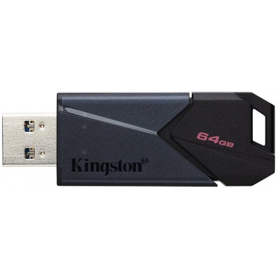 Накопичувач Kingston 64GB USB 3.2 Type-A Gen1 DT Exodia Onyx