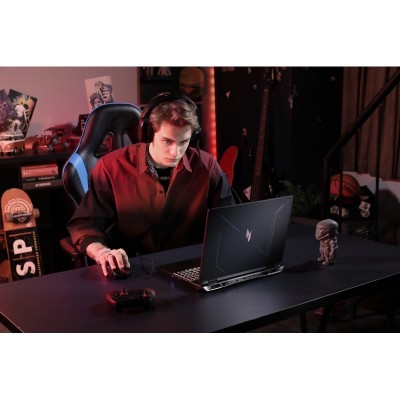 Ноутбук Acer Nitro 16 AN16-41 16" WUXGA IPS, AMD R7-7735HS, 16GB, F512GB, NVD4050-6, Lin, чорний