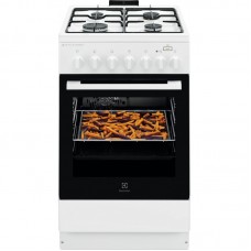 Плита Electrolux комбінована, 58л, 50x60см, конвекція, пара, білий Плита Electrolux комбінована, 58л, 50x60см, конвекція, пара, білий