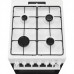 Плита Electrolux комбінована, 58л, 50x60см, конвекція, пара, білий