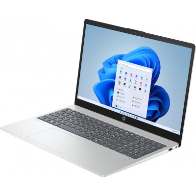 Ноутбук HP OmniBook 3 15-fn0008ua 15.6" FHD IPS AG, AMD AI 5 340, 16GB, F1024GB, UMA, Win11, сріблястий