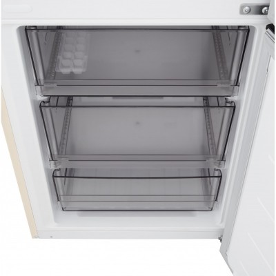 Холодильник LG з нижн. мороз., 186x60х68, холод.відд.-220л, мороз.відд.-113л, 2дв., E, NF, інв., диспл внутр., зона св-ті, бежевий