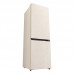 Холодильник LG з нижн. мороз., 186x60х68, холод.відд.-220л, мороз.відд.-113л, 2дв., E, NF, інв., диспл внутр., зона св-ті, бежевий