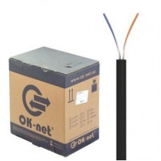 Кабель мережевий OK-Net UTP 305м 2 пары (КПП-ВП (100) 2х2х0,50 / 305) Кабель мережевий OK-Net UTP 305м 2 пары (КПП-ВП (100) 2х2х0,50 / 305)