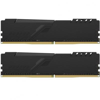 Модуль пам'яті для комп'ютера DDR4 32GB (2x16GB) 2666 MHz HyperX FURY Black Kingston (HX426C16FB3K2/32)