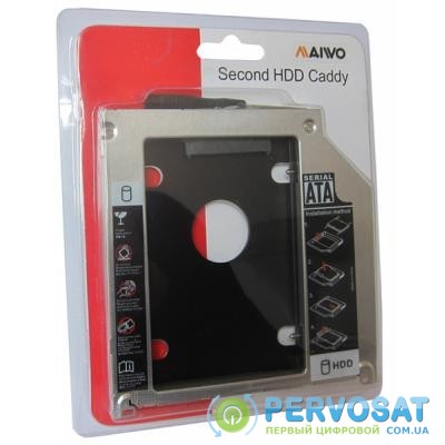 Фрейм-переходник Maiwo 2,5" HDD/SSD SATA3 Macbook (Pro/Air) 13" 15" 17" (NSTOR-Macbook)