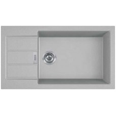 Мийка кухонна Franke Sirius, тектонайт, прямокутник, з крилом, 780х435х200мм, чаша - 1, накладна, S2D Slim 611-78 XL, сірий