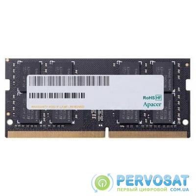 Модуль памяти для ноутбука SoDIMM DDR4 4GB 2666 MHz Apacer (AS04GGB26CQWBGH)
