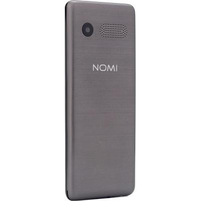 Мобильный телефон Nomi i241 + Metal Dark-Grey