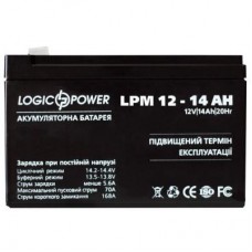 Батарея до ДБЖ LogicPower LPM 12В 14Ач (4161) Батарея до ДБЖ LogicPower LPM 12В 14Ач (4161)