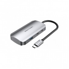 Концентратор Vention USB3.1 Type-C --> USB 3.0x3/USB-C Gen 1/PD 100W Hub 5-in-1 (TNDHB) Концентратор Vention USB3.1 Type-C --> USB 3.0x3/USB-C Gen 1/PD 100W Hub 5-in-1 (TNDHB)