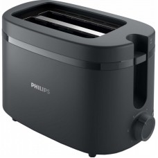 Тостер Philips Essentials Collection 650Вт, пластик, темно-сірий Тостер Philips Essentials Collection 650Вт, пластик, темно-сірий