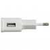 Зарядний пристрій Grand-X USB 5V 2,1A White + cable USB -> micro USB, Cu (CH-03UMW)