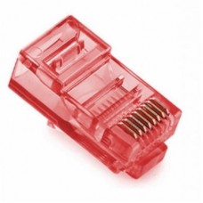 Конектор RJ45 cat.5e UTP 8P8C Red 100 шт Merlion (05357) Конектор RJ45 cat.5e UTP 8P8C Red 100 шт Merlion (05357)