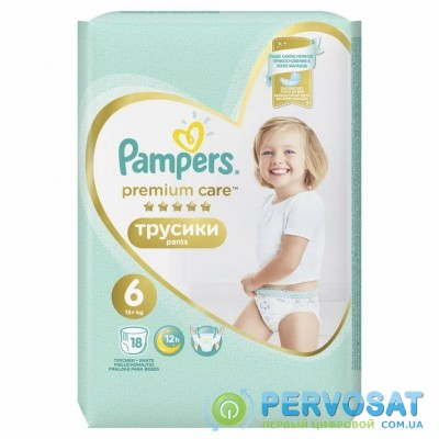 Подгузник Pampers Premium Care Pants Extra Large (15+ кг), 18 шт (8001090190543)