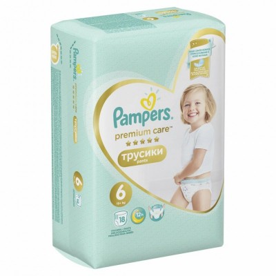 Подгузник Pampers Premium Care Pants Extra Large (15+ кг), 18 шт (8001090190543)