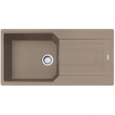 Мийка кухонна Franke Urban, фраграніт, прямокутник, з крилом, 1000х500х220мм, чаша - 1, накладна, UBG 611-100 XL , мигдаль