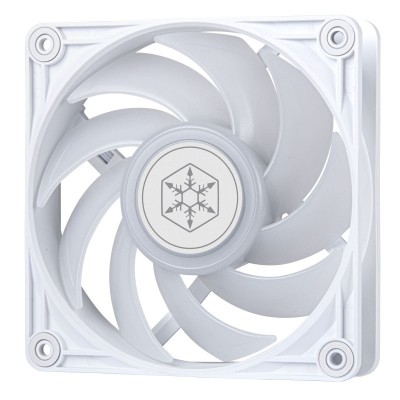 Корпусний вентилятор SilverStone Vista VS120W-ARGB, 120мм, 2000rpm, 4pin PWM, 3 pin +5V ARGB, 30.6dBa, білий