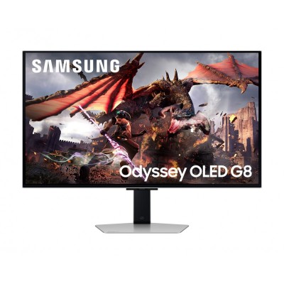 Монітор Samsung 32" Odyssey G80SD HDMI, DP, USB, Bluetooth, OLED, 3840x2160, 240Hz, 0.3ms, G-Sync Compatible Монітор Samsung 32" Odyssey G80SD HDMI, DP, USB, Bluetooth, OLED, 3840x2160, 240Hz, 0.3ms, G-Sync Compatible