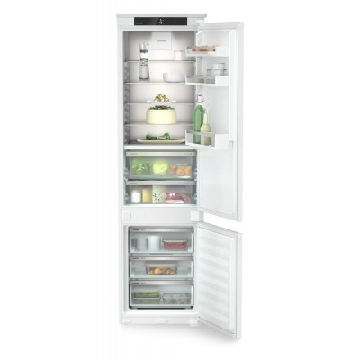 Холодильник Liebherr вбудований з нижн. мороз., 193.8x54.1х54.5, холод.відд.-202л, мороз.відд.-70л, 2дв., D, NF, диспл внутр., зона св-ті, білий