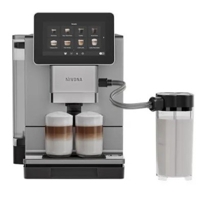 Кавомашина Nivona NIVO, 2.2л, зерно + мелена, автоматичний капучинатор, авторецептів - 16, сірий