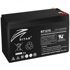 Батарея до ДБЖ Ritar AGM RT1270B, 12V-7Ah (RT1270B) Батарея до ДБЖ Ritar AGM RT1270B, 12V-7Ah (RT1270B)