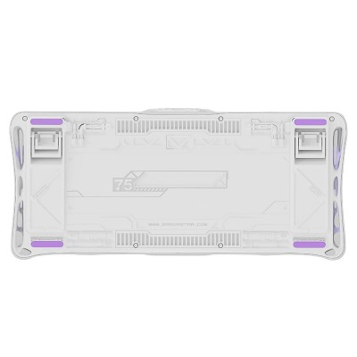 Клавіатура механічна GravaStar Mercury V75 80keys, Magnetic Jade Pro, 8K, USB-A, RGB, Mecha Gray