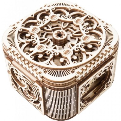 Конструктор Ugears механический Шкатулка с секретом (70031)